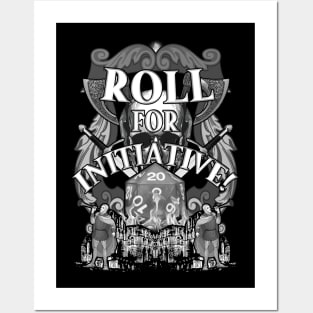 Roll For Initiative! Posters and Art